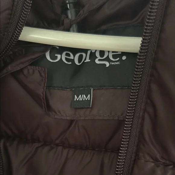 Brown Puffer Jacket - Picture 2 of 2